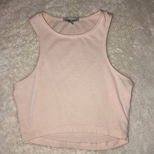 Light pink crop top